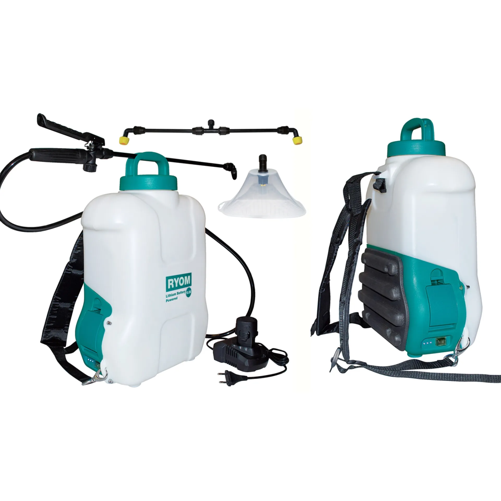 Ryom Vandingsartikler > BATTERIDREVET TRYKSPRØJTE 10,8V - 10L