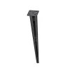 Skagen Systemhegn > SYSTEMHEGN JORDSPYD SORT ALUMINIUM 50 CM
