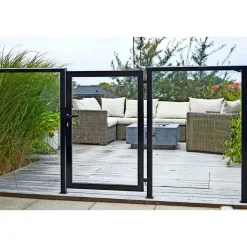 Skagen Systemhegn > SYSTEMHEGN LÅGE KLAR GLAS 86 X 90 X 0.60 X 0.40 CM