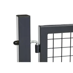 Superroof Systemhegn > PANELHEGN 3.00 X 1.03 M LÅGE GRÅ GALV. STÅL