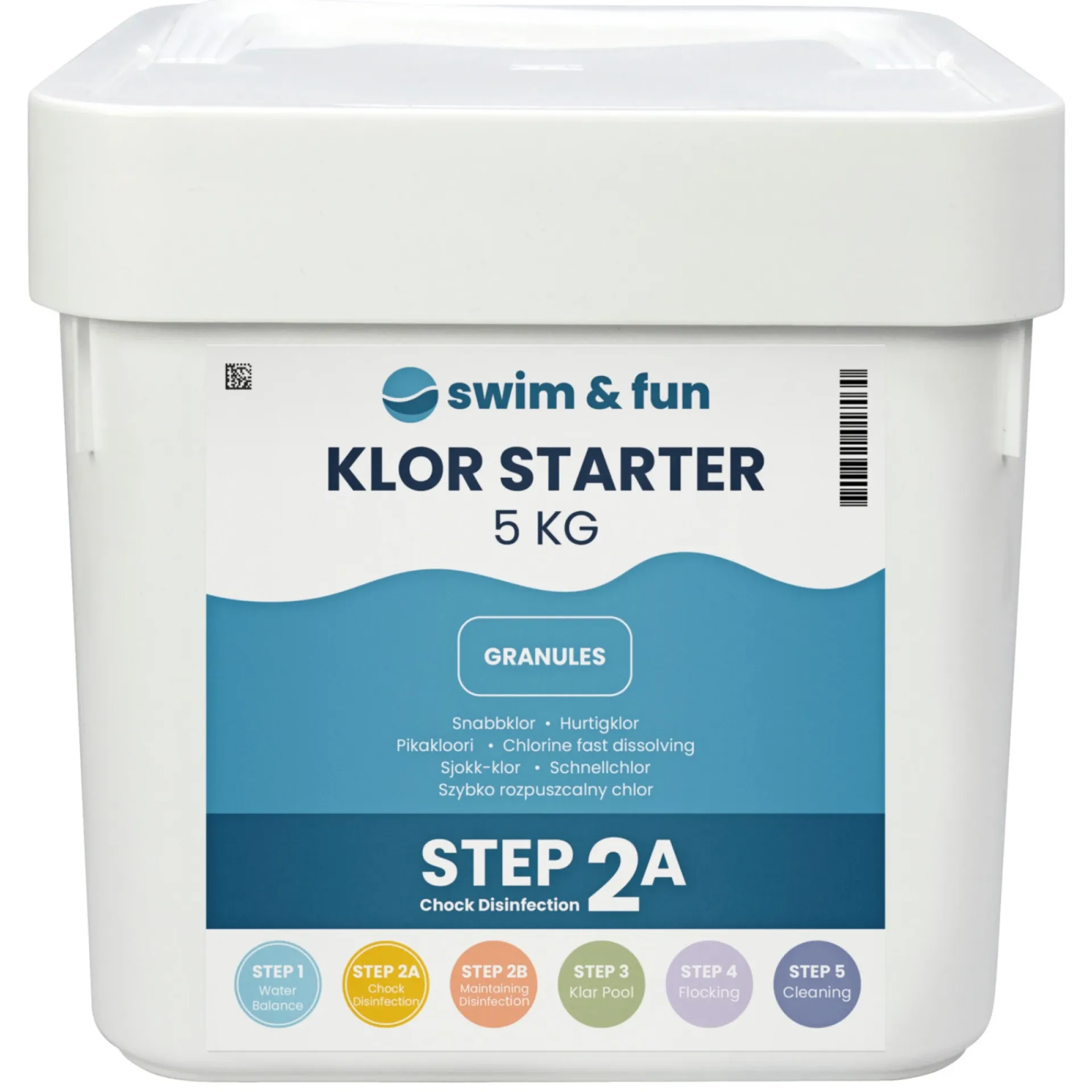 Swim&Fun Pool & Tilbehør > 1703 KLOR STARTER