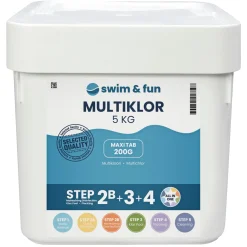 Swim&Fun Pool & Tilbehør > 1710 KLOR TABLETTER