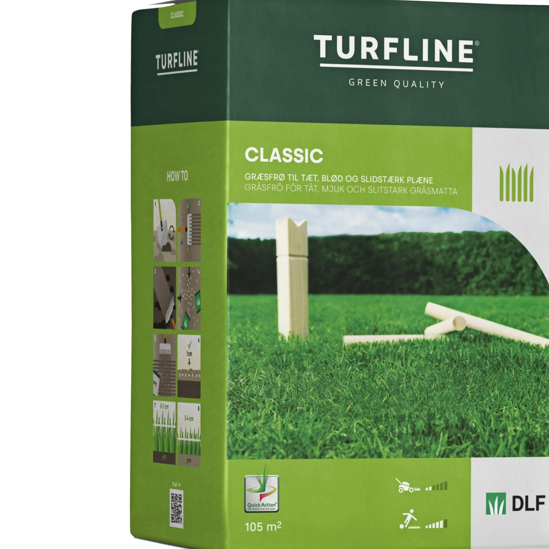 Turfline Græsfrø > CLASSIC GRÆSFRØ 2,1 KG