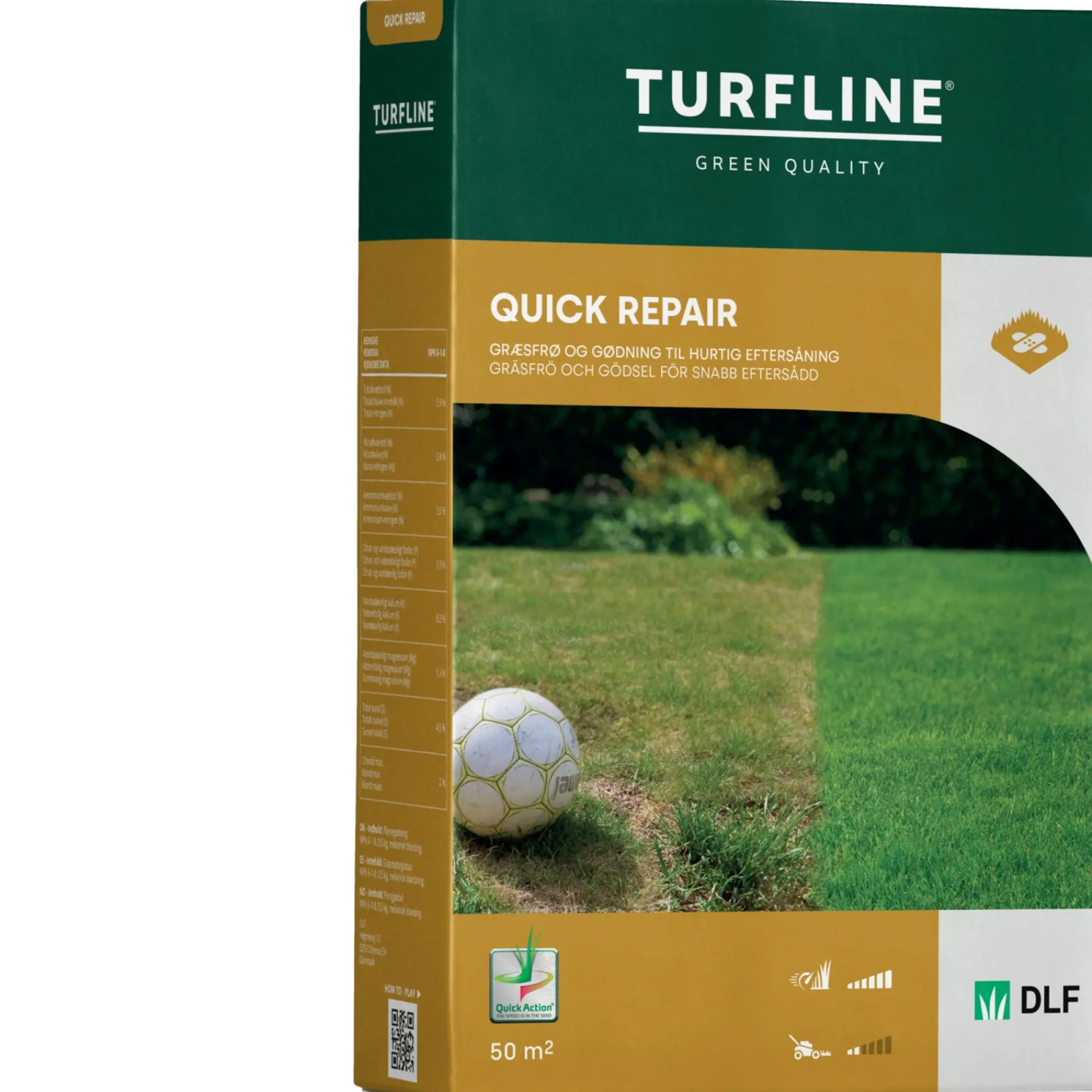Turfline Græsfrø > QUICK REPAIR GRÆSFRØ 1 KG