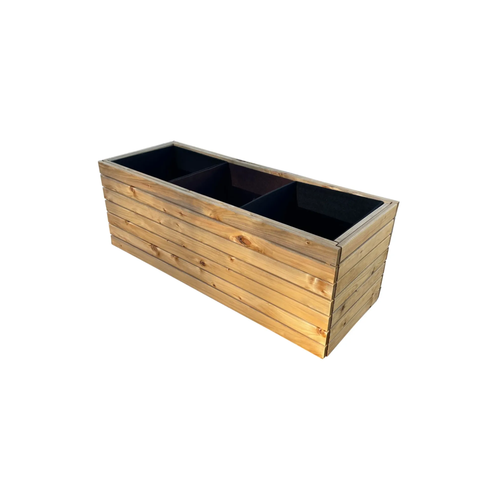 Upyard Havekrukker > PLANTEKUMME TRYKIMPRÆGNERET TRÆ BRUNBEJDSET 36,5×36,5×35 CM