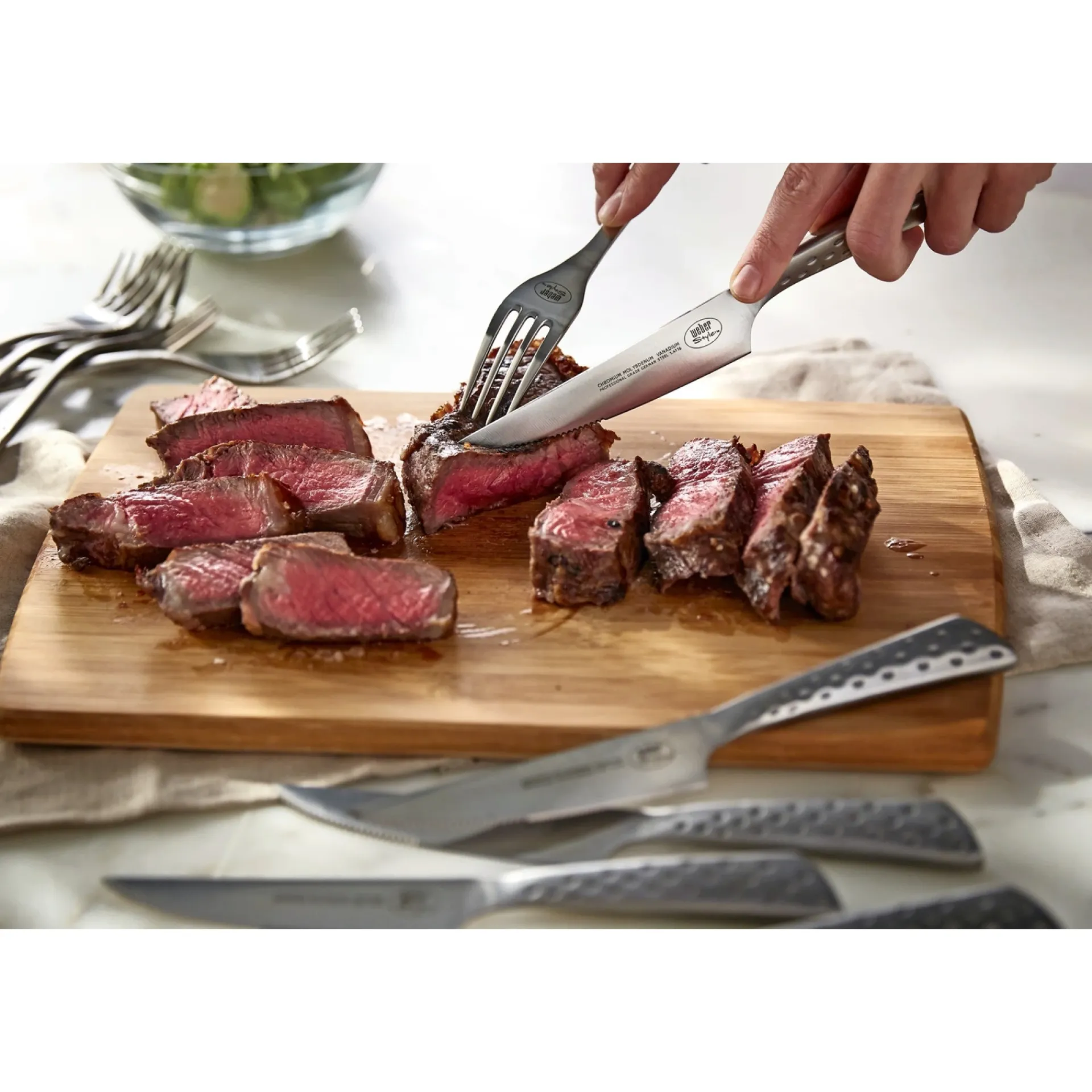 Weber Grilltilbehør > DELUXE STEAKSÆT