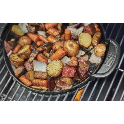 Weber Grilltilbehør > GBS GOURMET BBQ SYSTEM STØBEJERNSPANDE PORCELÆNSEMALJERET STØBEJERN