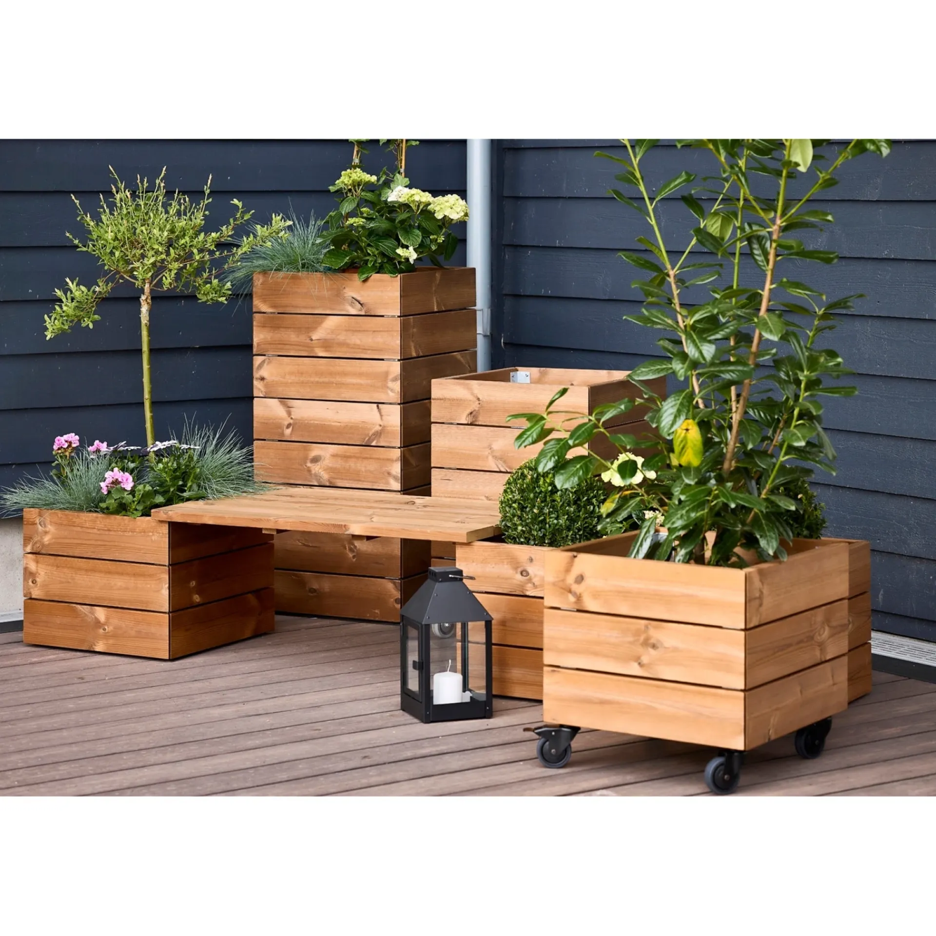 Wimex Højbede & Plantekasser > PLANTEKASSE FYR 60 X 48.20 X 48.20 CM