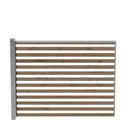 Wimex Træhegn > TREND ROMBE S50 HEGNSFAG VARMEBEHANDLET FYR 189.30 X 140 CM