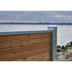 Wimex Træhegn > TREND V-PROFIL HEGNSFAG THERMOBEHANDLET GRAN 189.30 X 90 CM