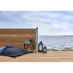 Wimex Træhegn > TREND V-PROFIL HEGNSFAG THERMOBEHANDLET GRAN 189.30 X 180 CM