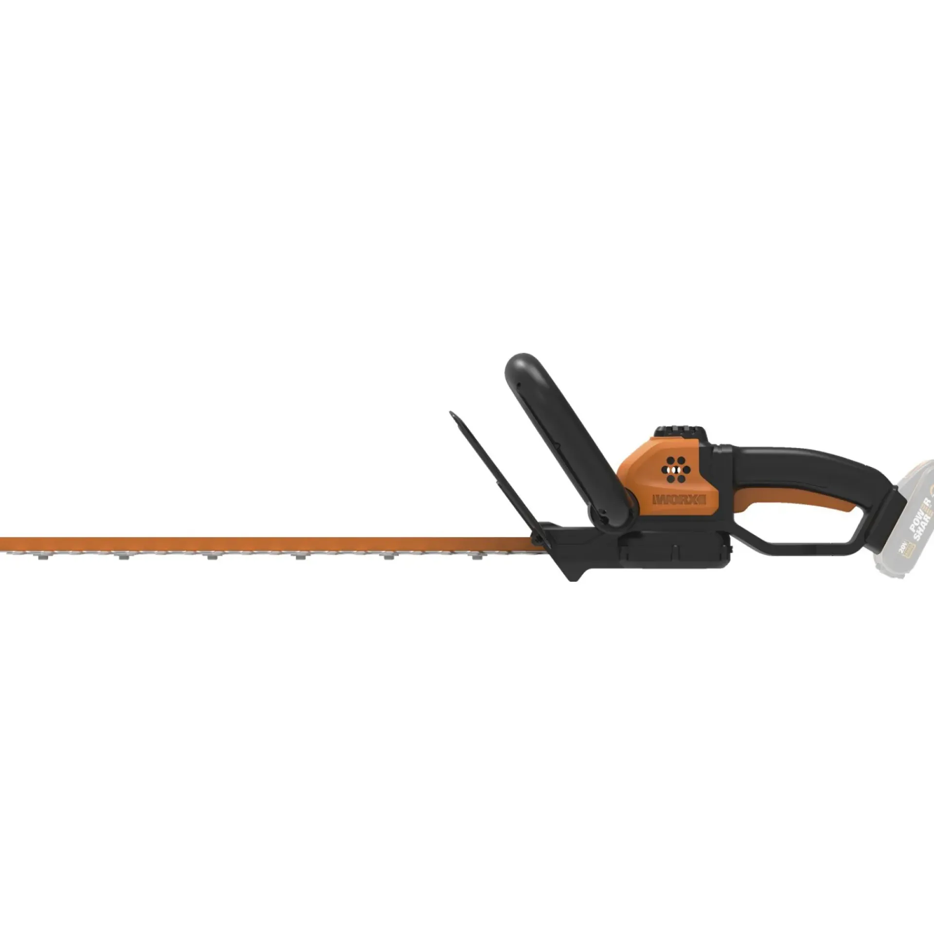 Worx Hækkeklippere > POWERSHARE WG261E.9 HÆKKEKLIPPER 46 CM UDEN BATTERI OG LADER