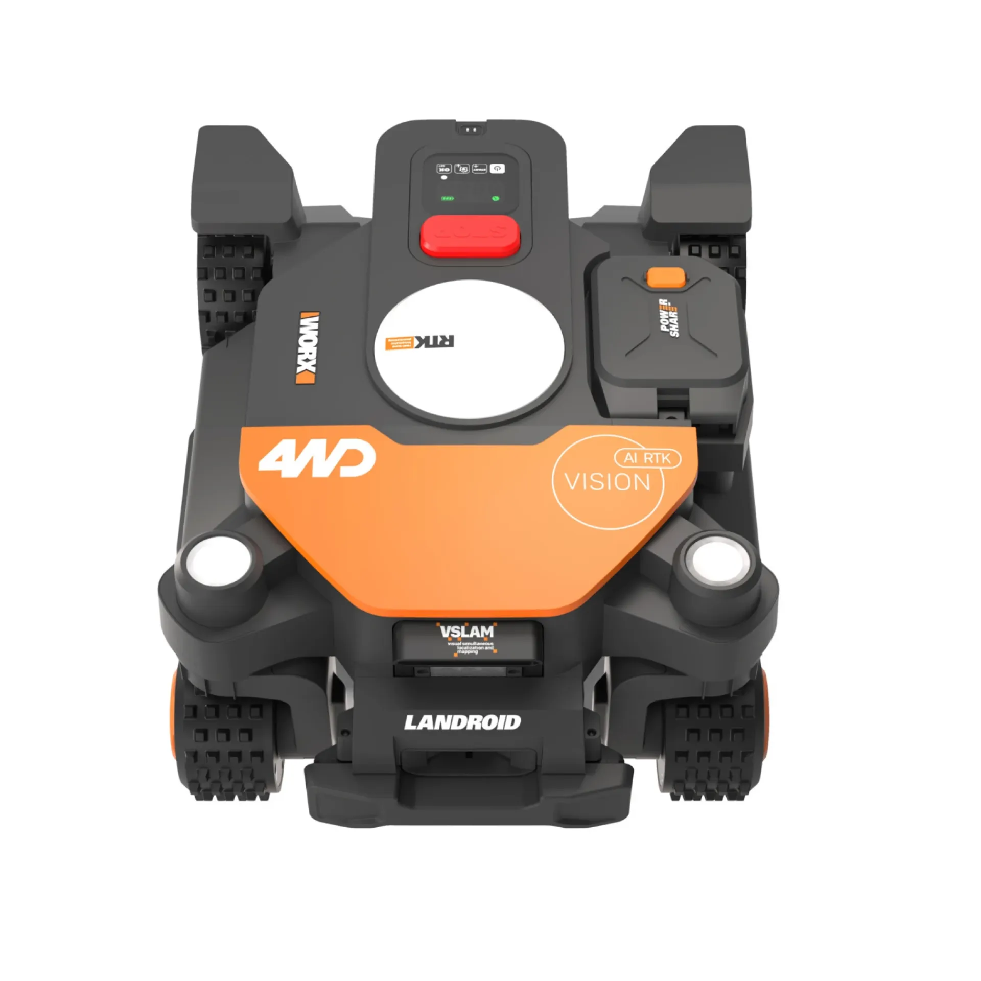 Worx Robotplæneklippere > VISION CLOUD 4WD WR340E ROBOTPLÆNEKLIPPER 600