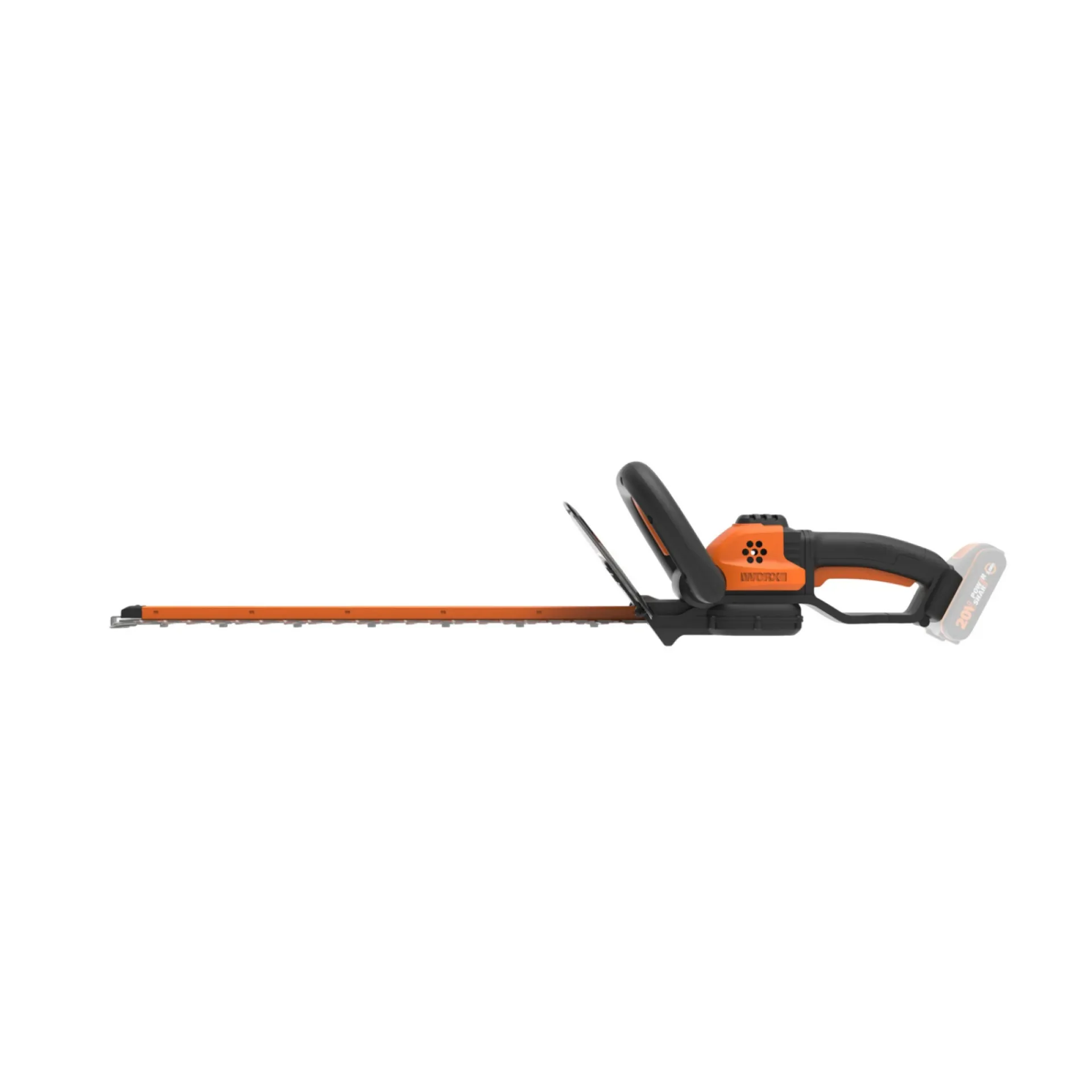 Worx Græstrimmere > WG918E GRÆSTRIMMER/HÆKKEKLIPPER/BATTERISÆT
