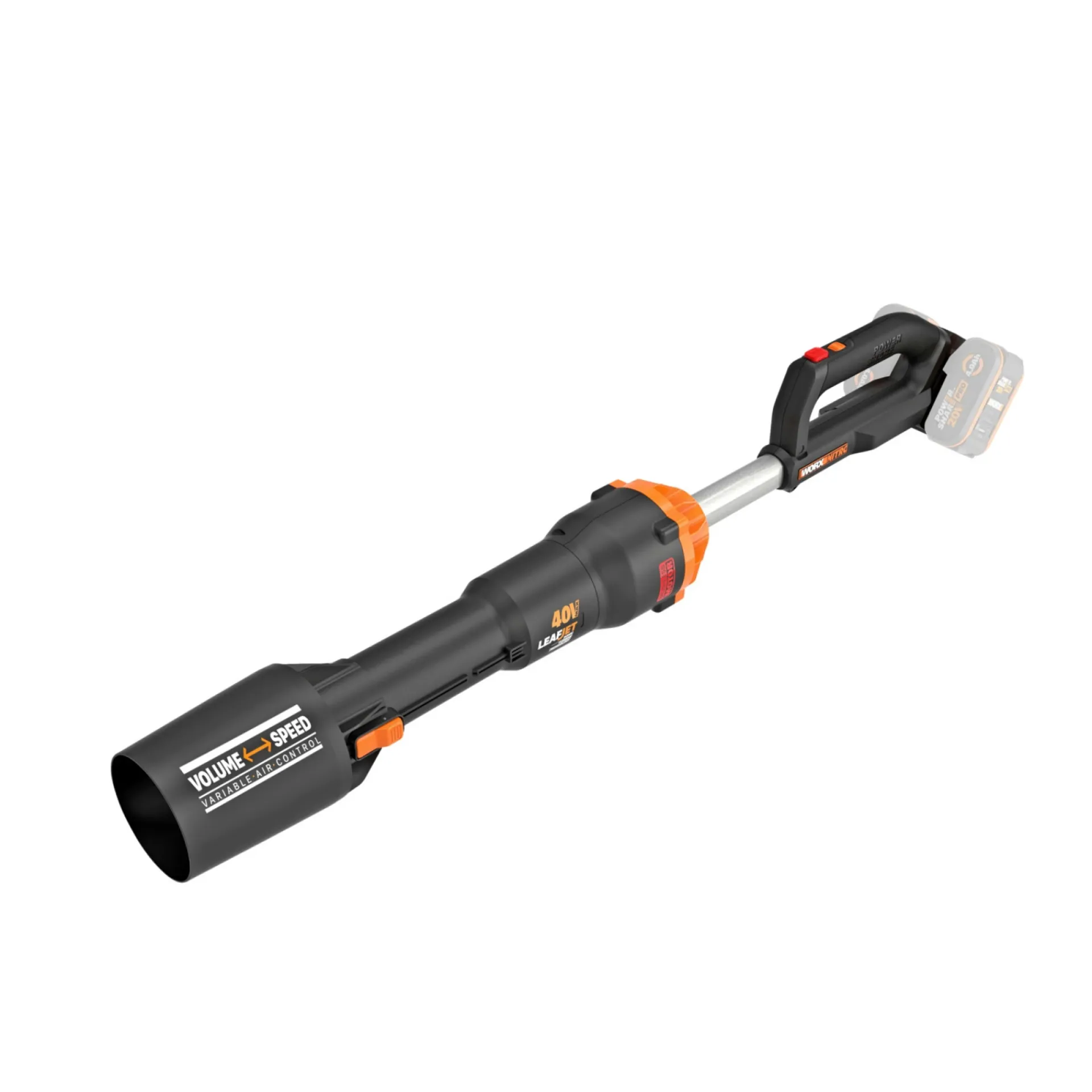 Worx Løvsugere > WG585E.9 LØVBLÆSER 20V UDEN BATTERI OG LADER