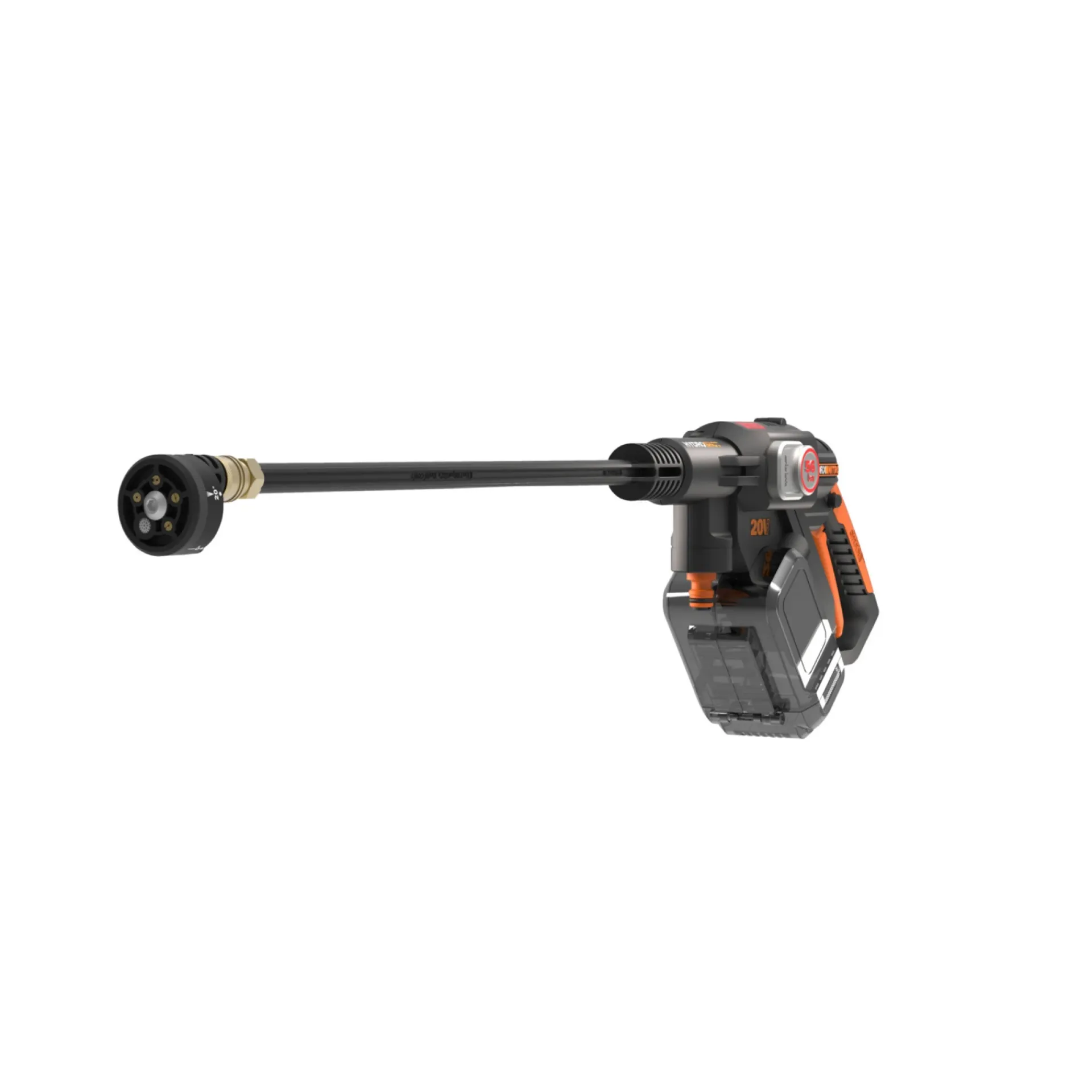 Worx Højtryksrensere > WG633E.9 TRYKRENSER 56 BAR UDEN BATTERI OG LADER